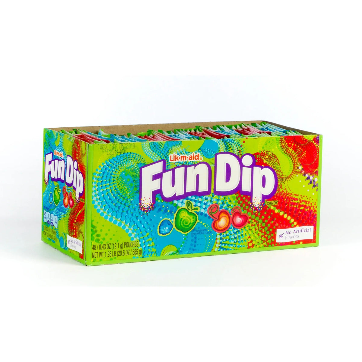 Fun Dip Cherry & RazzApple Candy Variety Pack, 0.43oz (Pack of 48)