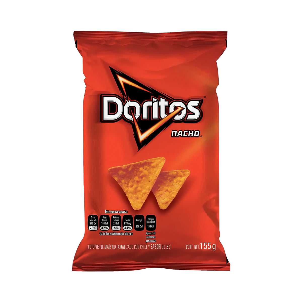 Sabritas Doritos Nacho Cheese Mexican Chips (146g)